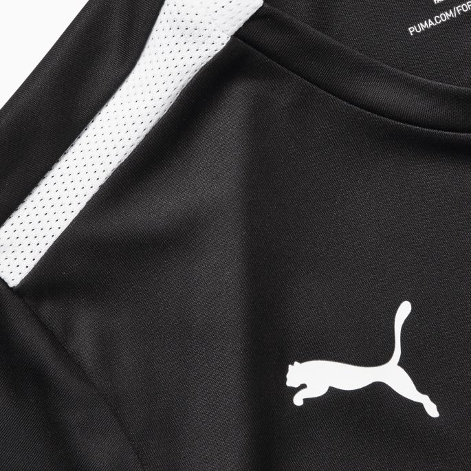 Svart-hvit Puma På Salg Teamliga Ungdomsfotballdrakt