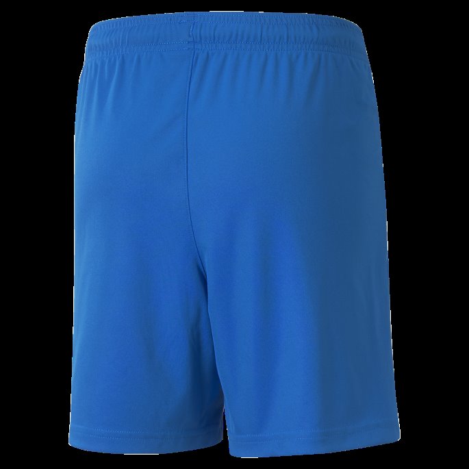 Elektrisk Blå Limonade-hvit Teamliga Ungdomsfotballshorts Puma På Salg