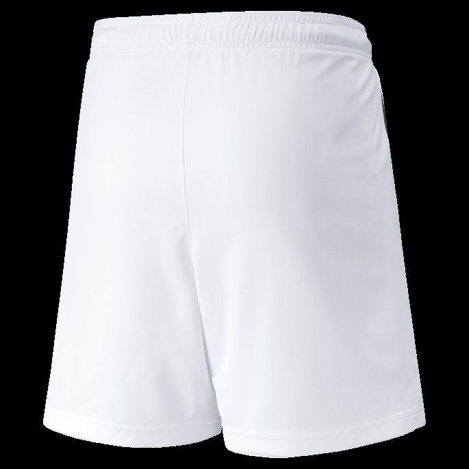 Hvit-svart Teamliga Ungdomsfotballshorts Puma På Salg