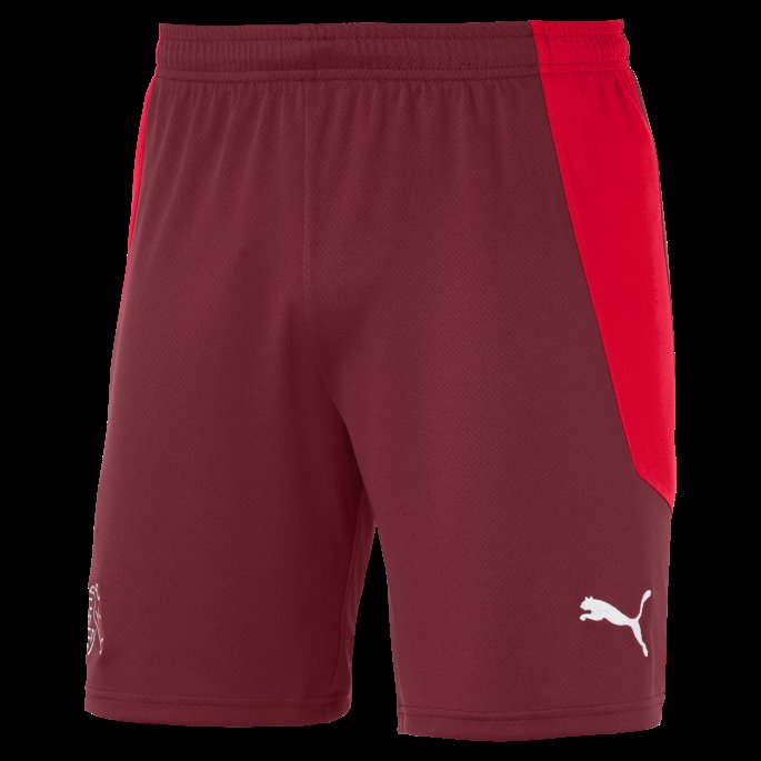 Granateple-rød Puma På Salg Suisse Menn Hjemme Replica Shorts