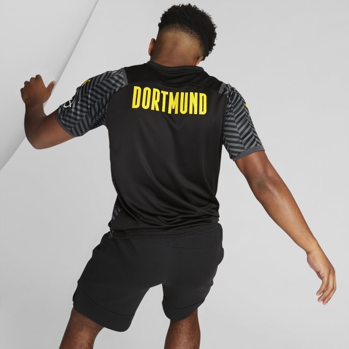 Puma På Tilbud Asfaltsvart Bvb Bortekopi Herretrøye
