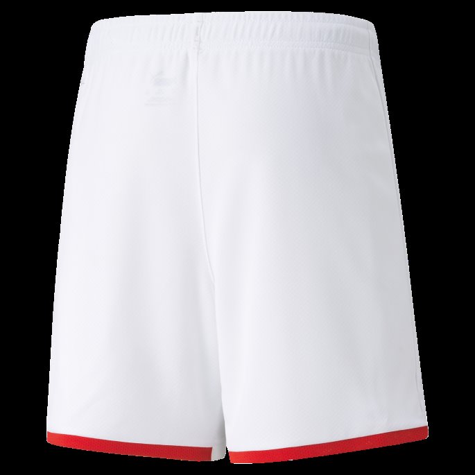 Puma På Tilbud Sveits Replica Ungdomsshorts Hvit-rød