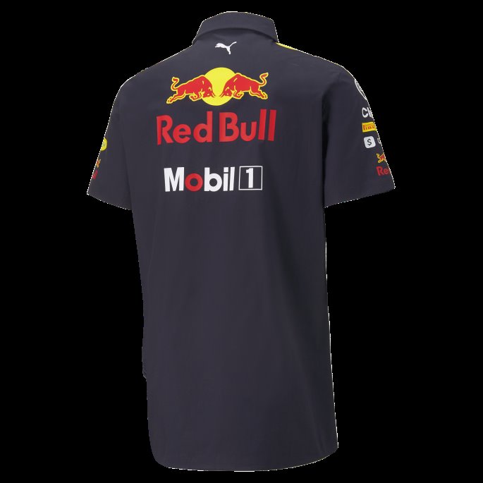 Red Bull Racing Team Herreskjorte Puma På Salg Nattehimmel