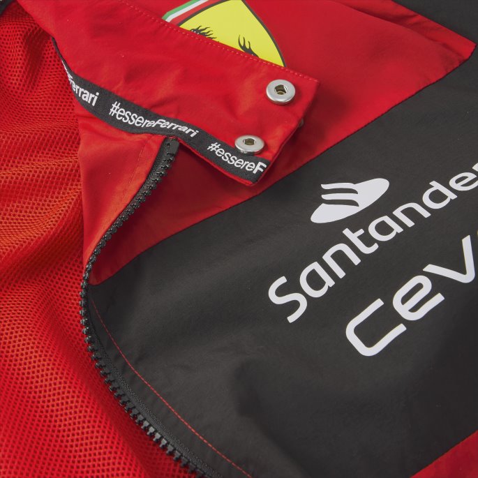 Scuderia Ferrari Team Herre Sommerjakke Puma På Tilbud Rosso Corsa