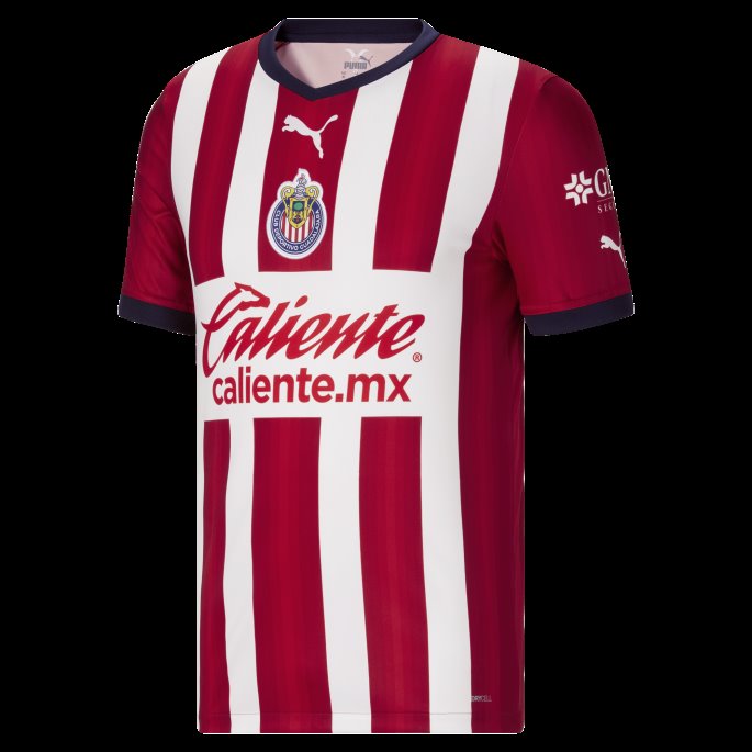Puma På Tilbud Chivas '22-'23 Herre Kopi Hjemmetrøye Rød