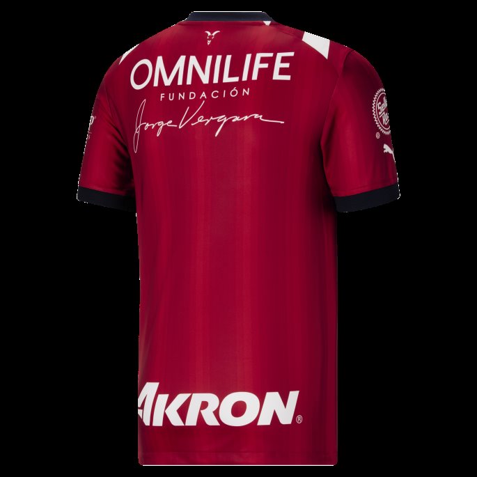 Puma På Tilbud Chivas '22-'23 Herre Kopi Hjemmetrøye Rød