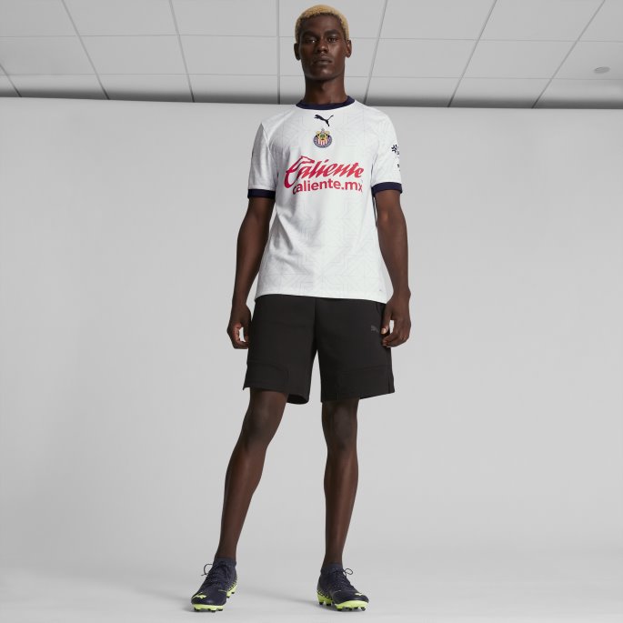 Hvit Puma På Tilbud Chivas '22-'23 Herrekopi Bortetrøye
