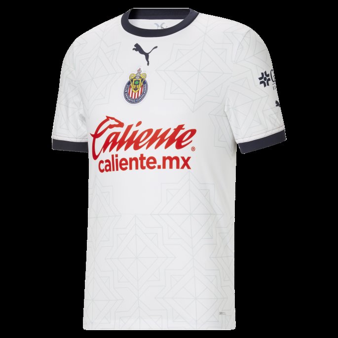 Hvit Puma På Tilbud Chivas '22-'23 Herrekopi Bortetrøye