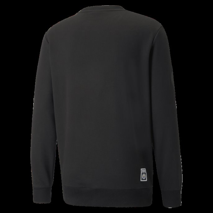 Puma På Tilbud Mann City X Mdcr Crew Neck Fotballgenser Herre Svart