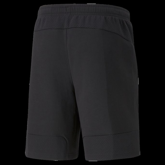 Bomull Svart Rødbeter Lilla Puma På Salg Mann City Casuals Herre Fotball Svette Shorts