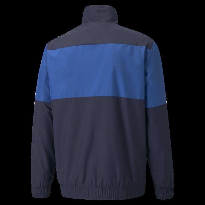 Puma På Tilbud X First Mile Figc Prematch Herre Fotballjakke Peacoat-team Power Blue