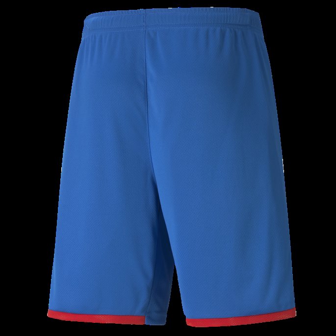 Puma På Tilbud Royal-hvit Girona Replica Fotballshorts For Menn