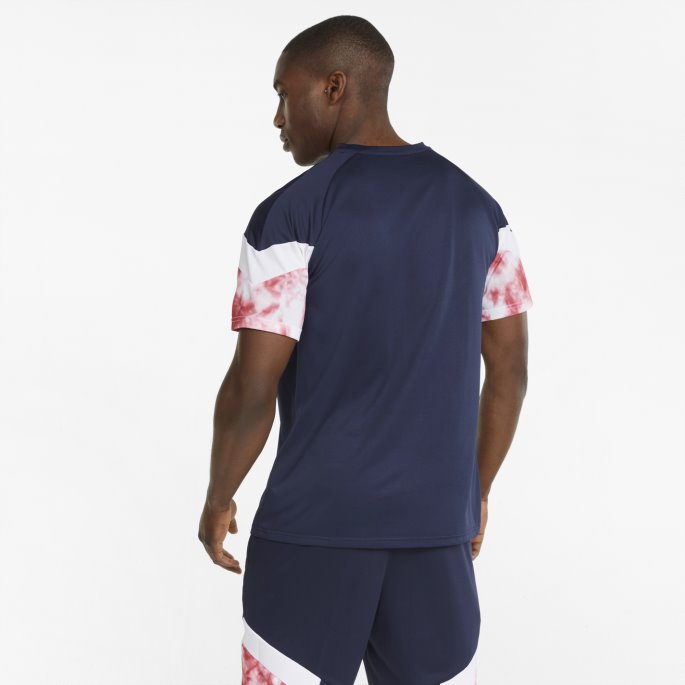Chivas Ikoniske Mcs Fotball-t-skjorte For Menn Puma På Tilbud Peacoat-chili Pepper