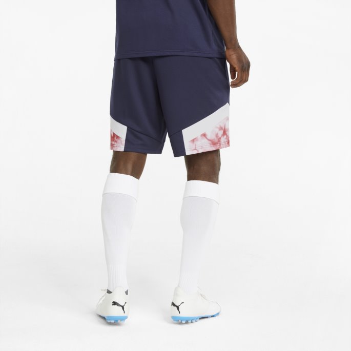 Puma På Salg Peacoat-chili Pepper Chivas Ikoniske Mcs Mesh Fotballshorts For Menn