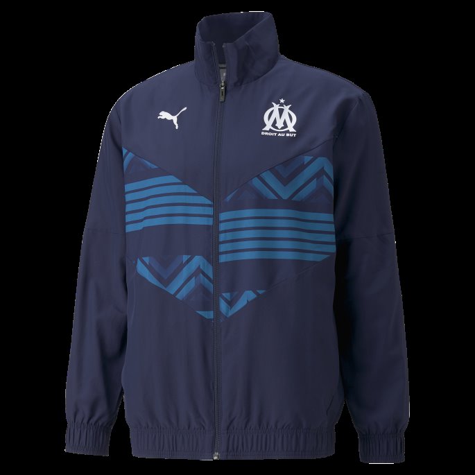 Om Prematch Herrefotballjakke Puma På Salg Peacoat-hvit