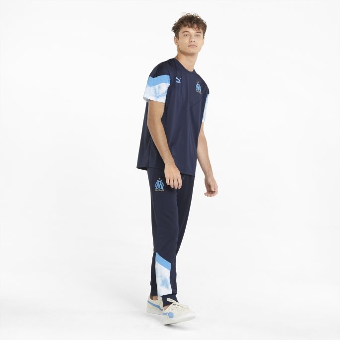 Om Ikonisk Mcs Fotball-t-skjorte For Menn Puma På Salg Peacoat-hvit