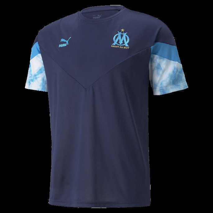 Om Ikonisk Mcs Fotball-t-skjorte For Menn Puma På Salg Peacoat-hvit