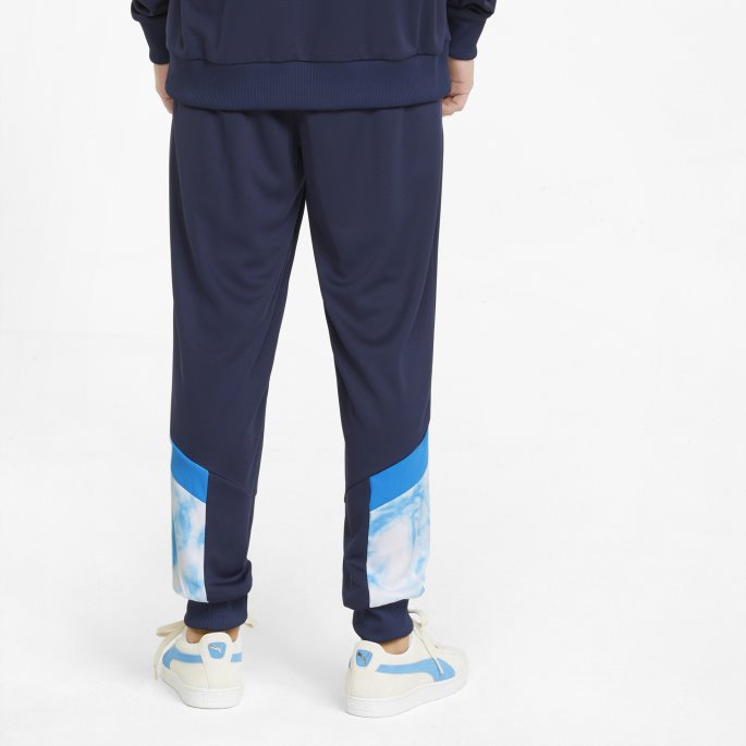 Peacoat-white Puma På Salg Av Ikoniske Mcs Mesh Fotballtreningsbukser For Menn