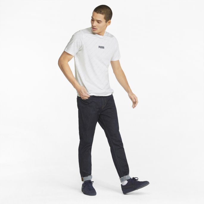 Puma På Salg White Man City Ftbllegacy Fotball-t-skjorte For Menn