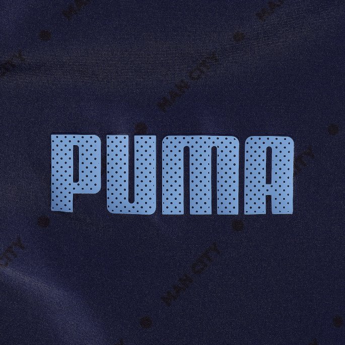 Peacoat Man City Ftbllegacy Vindjakke For Menn Puma På Salg