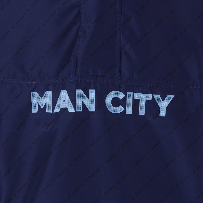 Peacoat Man City Ftbllegacy Vindjakke For Menn Puma På Salg