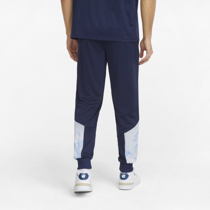 Man City Ikoniske Mcs Fotballbanebukser For Menn Puma På Tilbud Peacoat-hvit