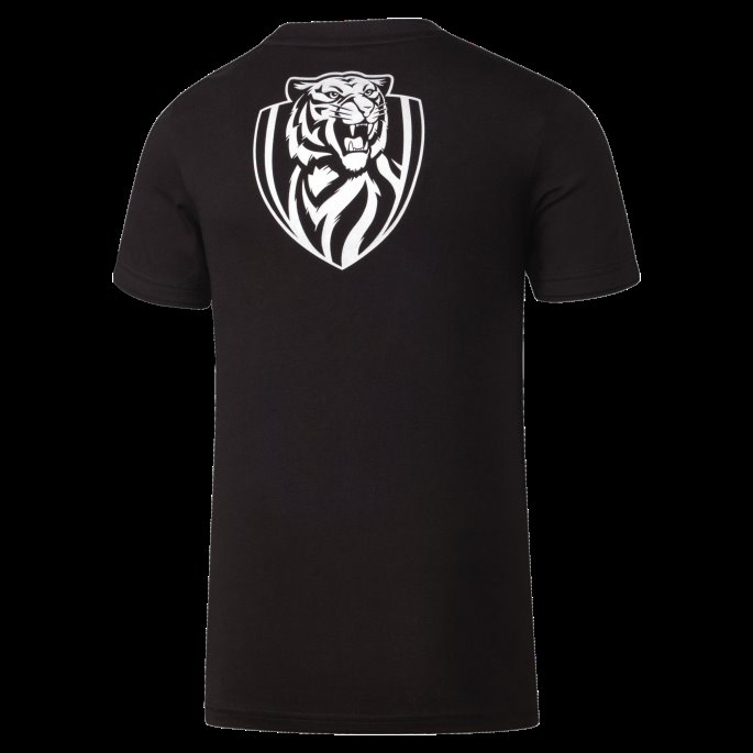 Svart-- Tigers Puma På Tilbud Richmond Fc Youth Ikonisk T-skjorte