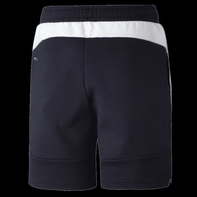 Carlton Fc Youth 8" Treningshort Mørk Marine-hvit - Blues Puma På Salg