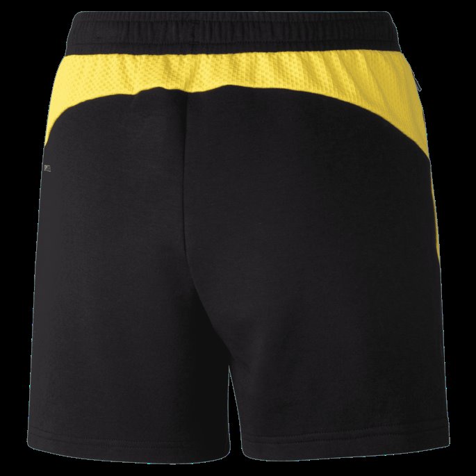Puma På Tilbud Svart-pulserende Gul-- Tigers Richmond Fc Treningsshorts For Kvinner