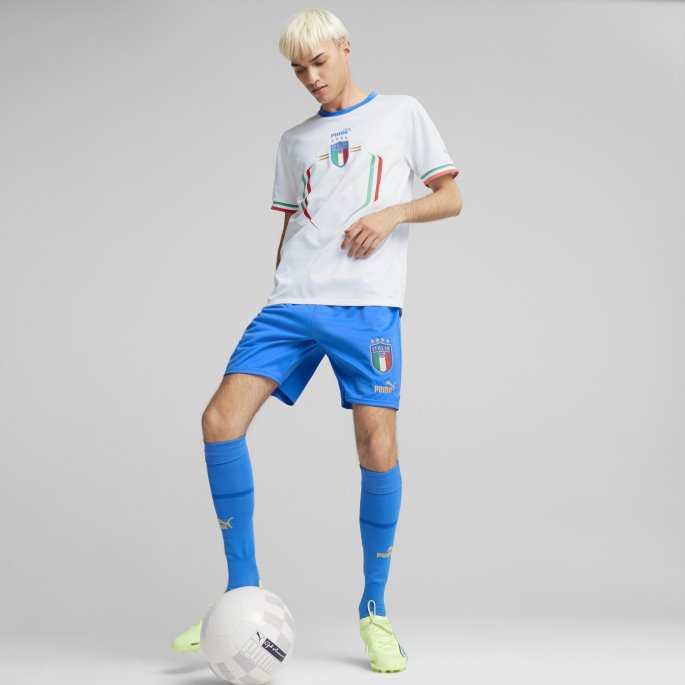 Italia Borte 22-23 Menn Replika Jersey Puma På Salg Hvit-ultrablå