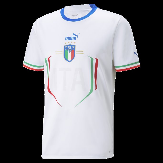 Italia Borte 22-23 Menn Replika Jersey Puma På Salg Hvit-ultrablå