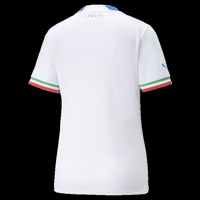 Italia Borte 22-23 Replica Jersey Kvinner Hvit-ultrablå Puma På Salg