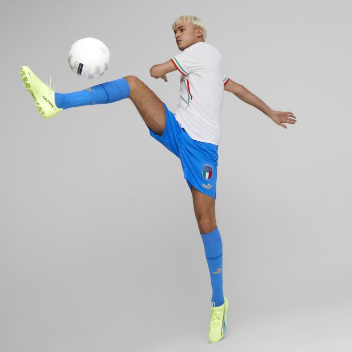 Ignite Blue-ultra Blue Italia 22-23 Replica Shorts Menn Puma På Tilbud