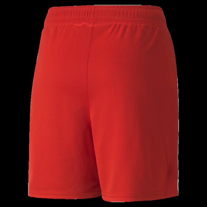 Rød-hvit Italia 22-23 Replica Shorts Ungdom Puma På Salg