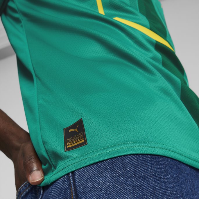 Pepper Grønn-rød Puma På Salg Senegal Borte 22-23 Replica Jersey Herre