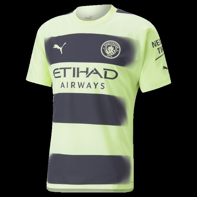 Brusende Lys-parisisk Natt Puma På Salg Manchester City F.c. Tredje 22-23 Autentisk Jersey Menn
