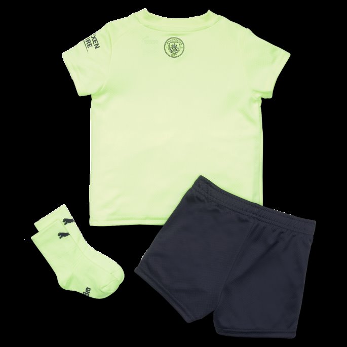 Puma På Salg Manchester City F.c. Tredje 22-23 Baby Kit Brusende Lys-parisisk Natt