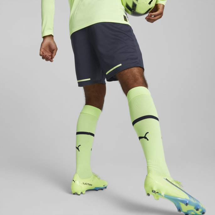 Puma På Salg Manchester City F.c. 22-23 Replica Shorts Menn Parisian Night-fizzy Light