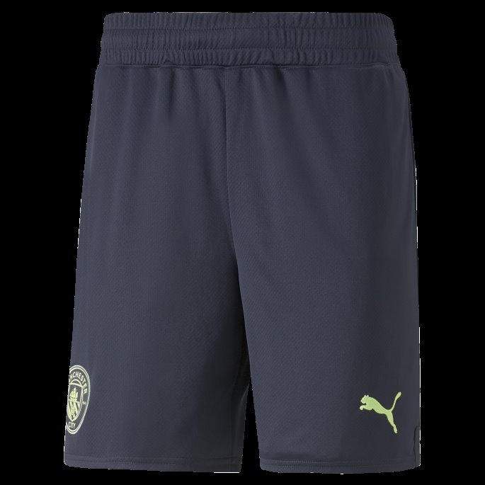 Puma På Salg Manchester City F.c. 22-23 Replica Shorts Menn Parisian Night-fizzy Light