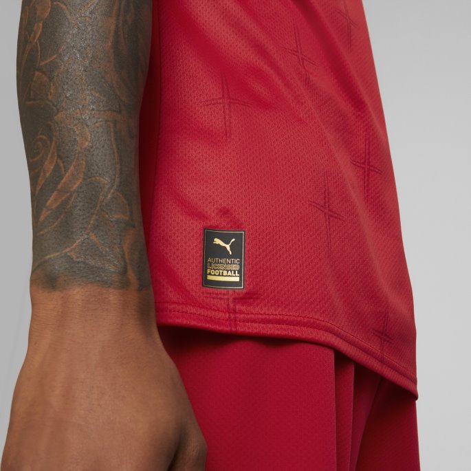 Chili Pepper-seier Gull Serbia Hjemme '22-'23 Herre Replika Jersey Puma På Salg