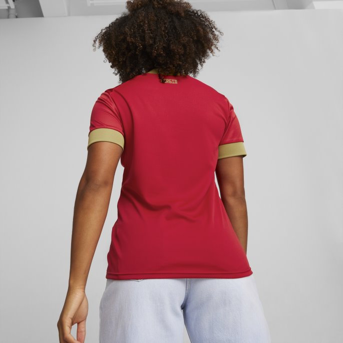 Chili Pepper-seier Gull Serbia Hjemme 22-23 Kopi Jersey Kvinner Puma På Salg