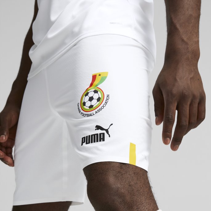 Ghana 22-23 Promo Shorts Menn Puma På Tilbud Hvit-svart