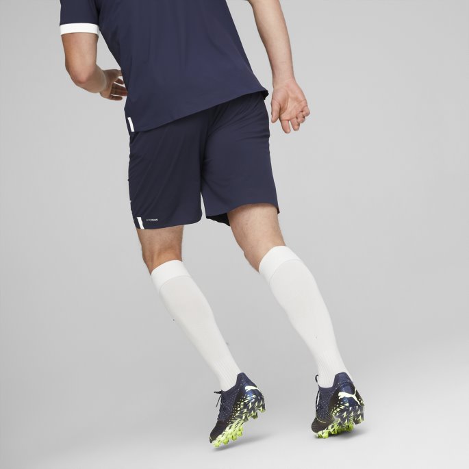 Puma På Tilbud Sk Slavia Praha 22-23 Promo Shorts Herre Peacoat-hvit