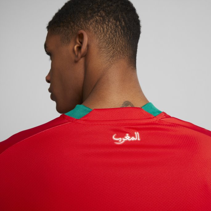 Red-power Grønn Puma På Salg Marokko Hjem 22-23 Replica Jersey Herre