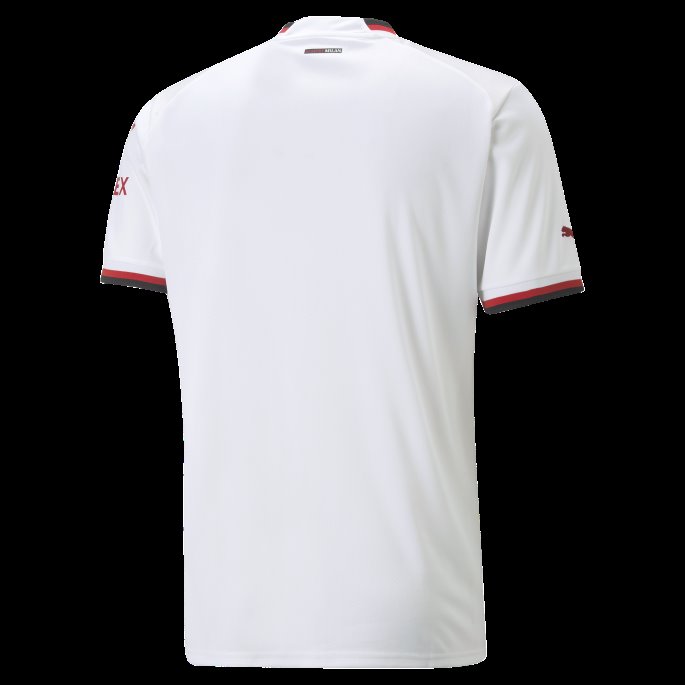 A.c. Milan Borte 22-23 Replica Jersey Ungdom Puma På Salg Hvit-tango Rød