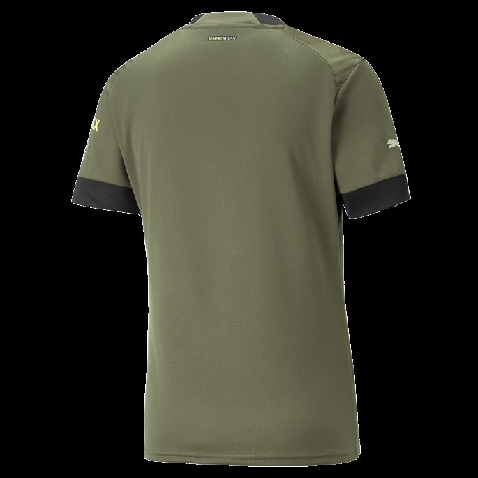 A.c. Milan Tredje 22-23 Replica Jersey Kvinner Mørkegrønn Mose-spring Moss Puma På Salg