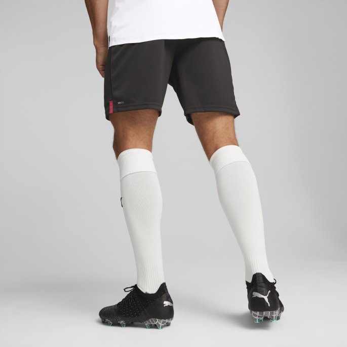 Svart-tango Rød Puma På Salg A.c. Milan 22-23 Replica Shorts Menn