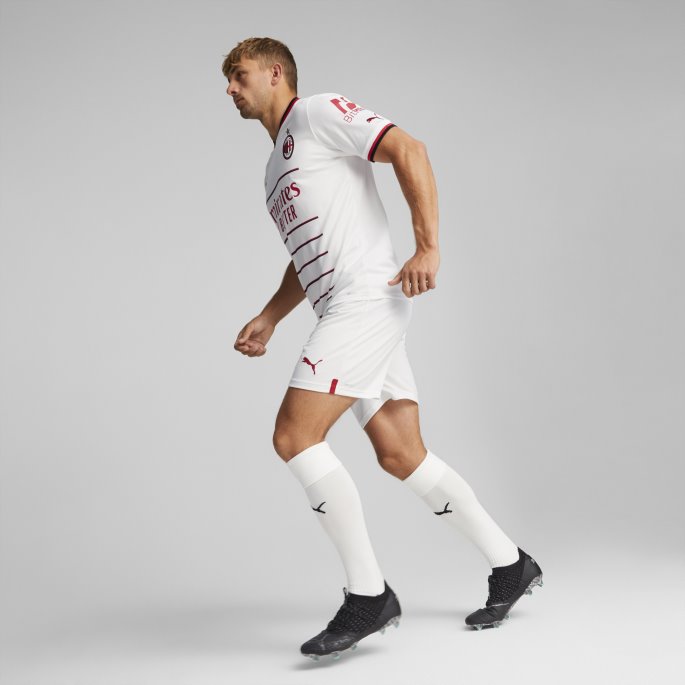 Hvit-tango Rød Puma På Salg A.c. Milan 22-23 Replica Shorts Menn