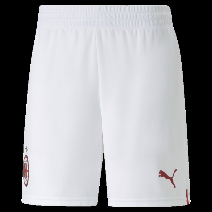 Hvit-tango Rød Puma På Salg A.c. Milan 22-23 Replica Shorts Menn