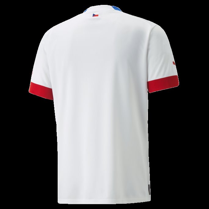 Puma På Salg Hvit Tsjekkia Borte 22-23 Replica Jersey Herre